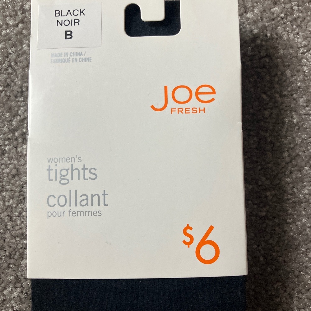 Joe fresh black tights